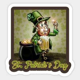 Leprechaun Sticker